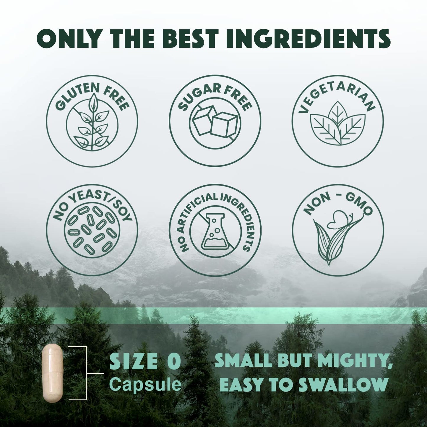 Natural Rhythm Triple Calm Magnesium Complex Capsules, 120 Count
