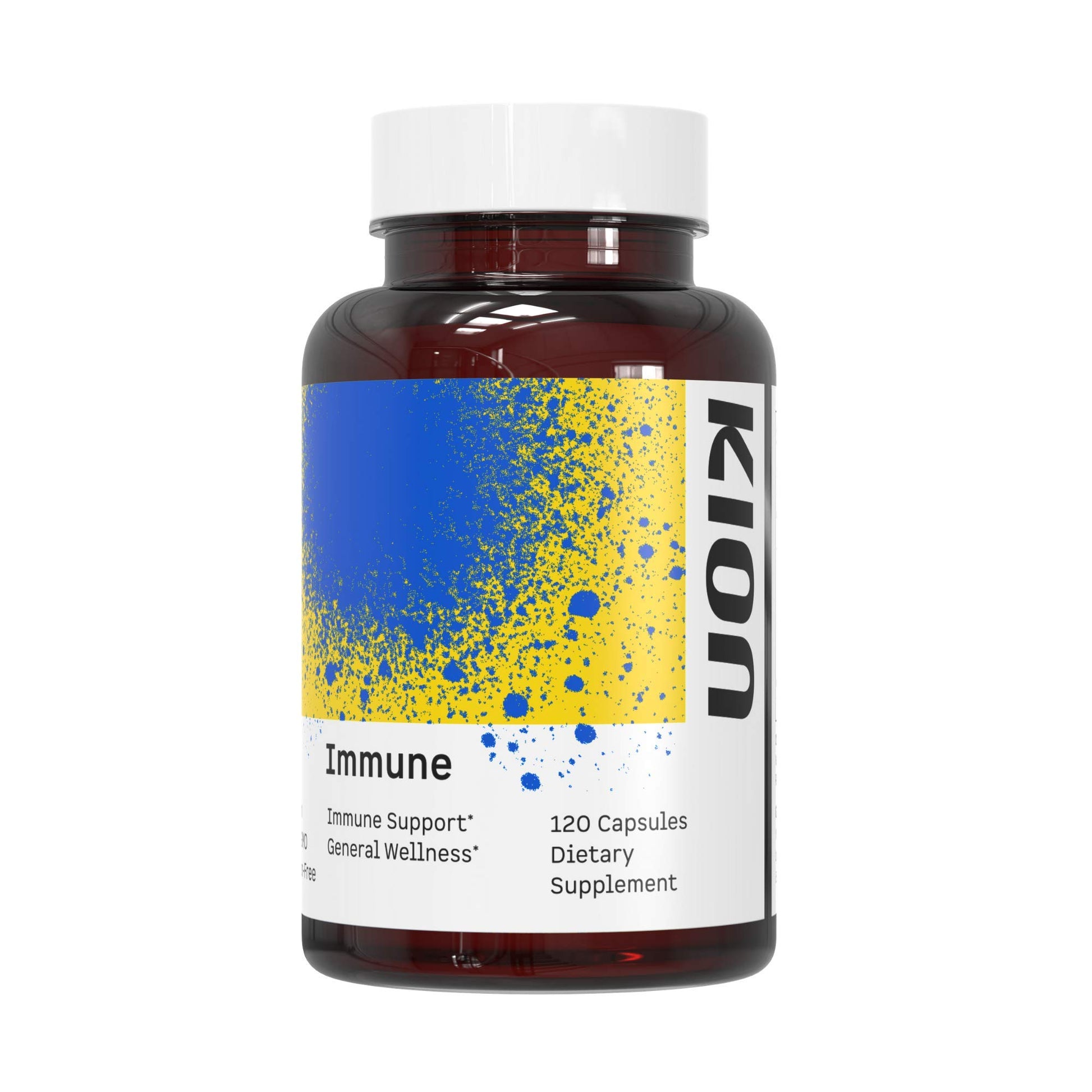 Kion Immune Vitamin C & Zinc Immune Support, 500mg Ascorbic Acid, Capsule, 120 Count