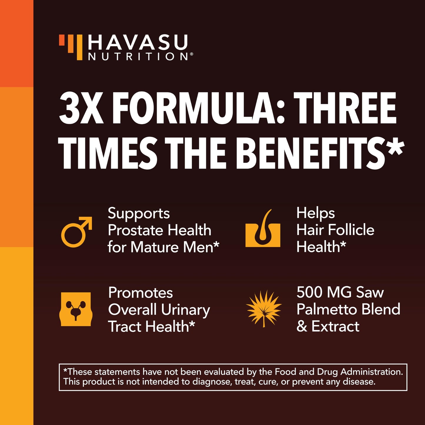 HAVASU NUTRITION Saw Palmetto for Men Capsule 120 Count