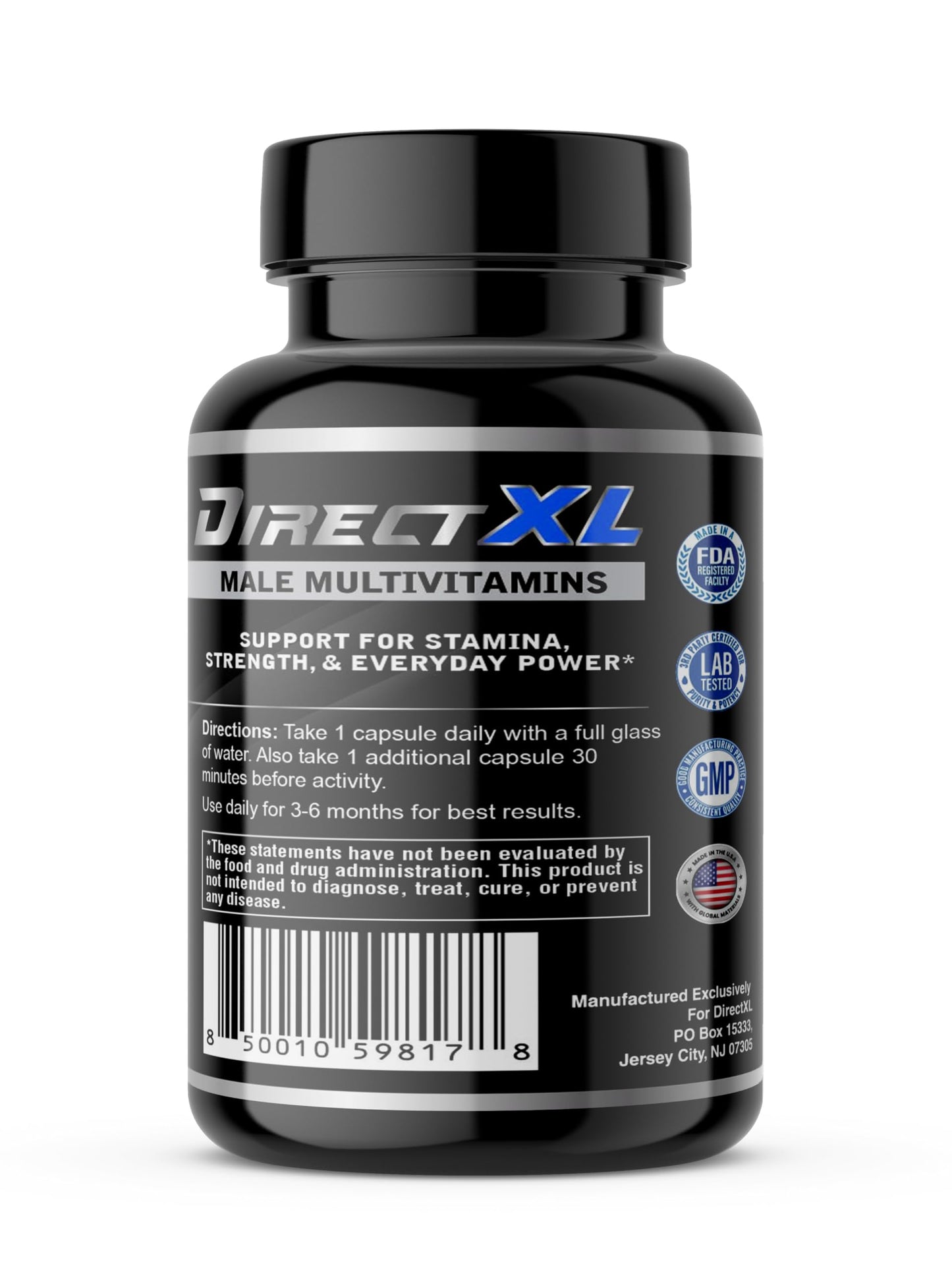 Directxl Multivitamins Capsule, 30 Count