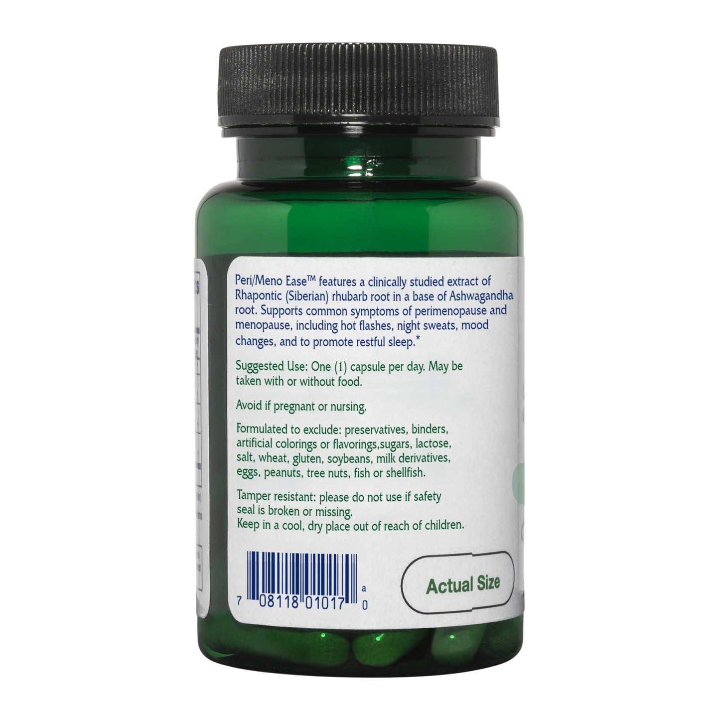 Vitanica Peri/Meno Ease Capsules 30 Count