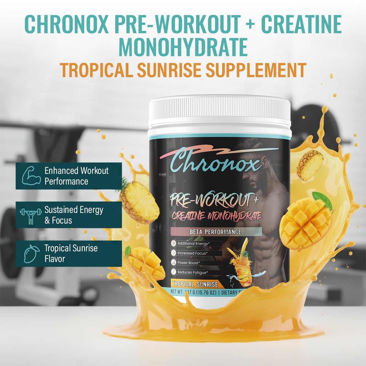 Chronox Creatine Monohydrate Capsule 1 Count