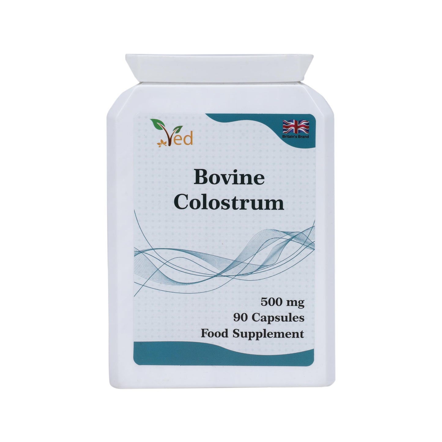 Ved Bovine Colostrum 500 mg Capsules, 90 Count