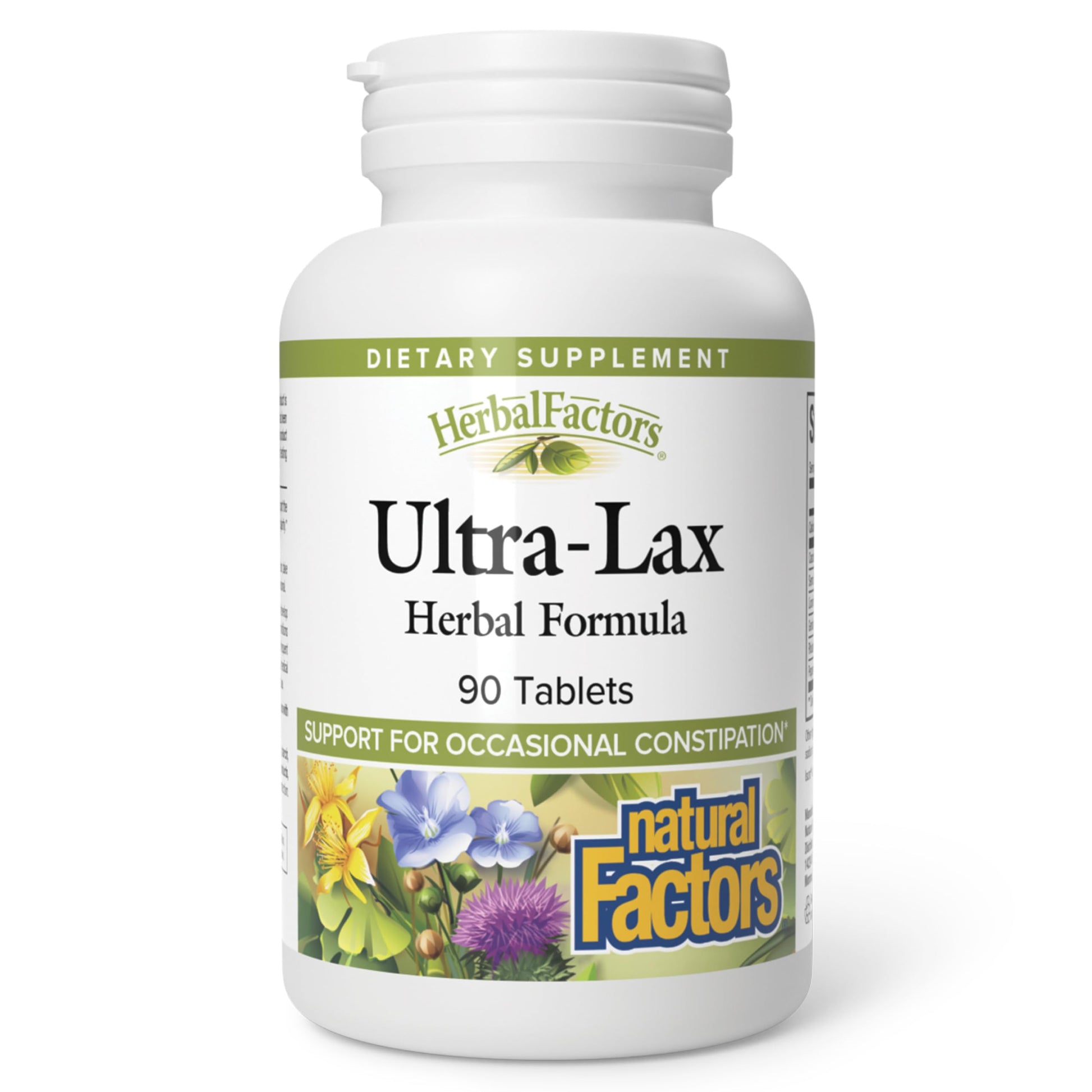 Natural Factors Ultra-Lax Herbal Formula 90 Tablets