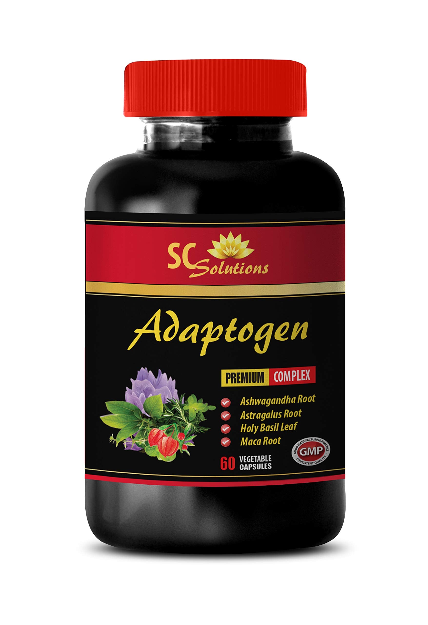 SKIN CARE SOLUTIONS Adaptogen Supplement Capsule 60 Count
