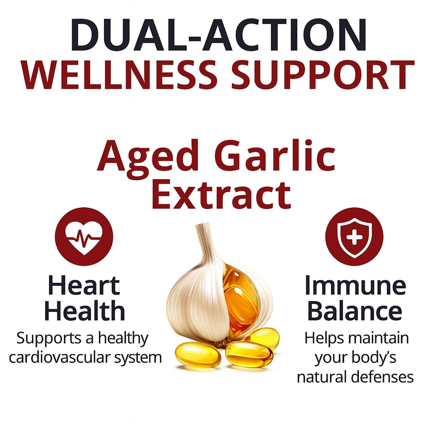 NAPEXIX Aged Garlic Extract Softgels 300