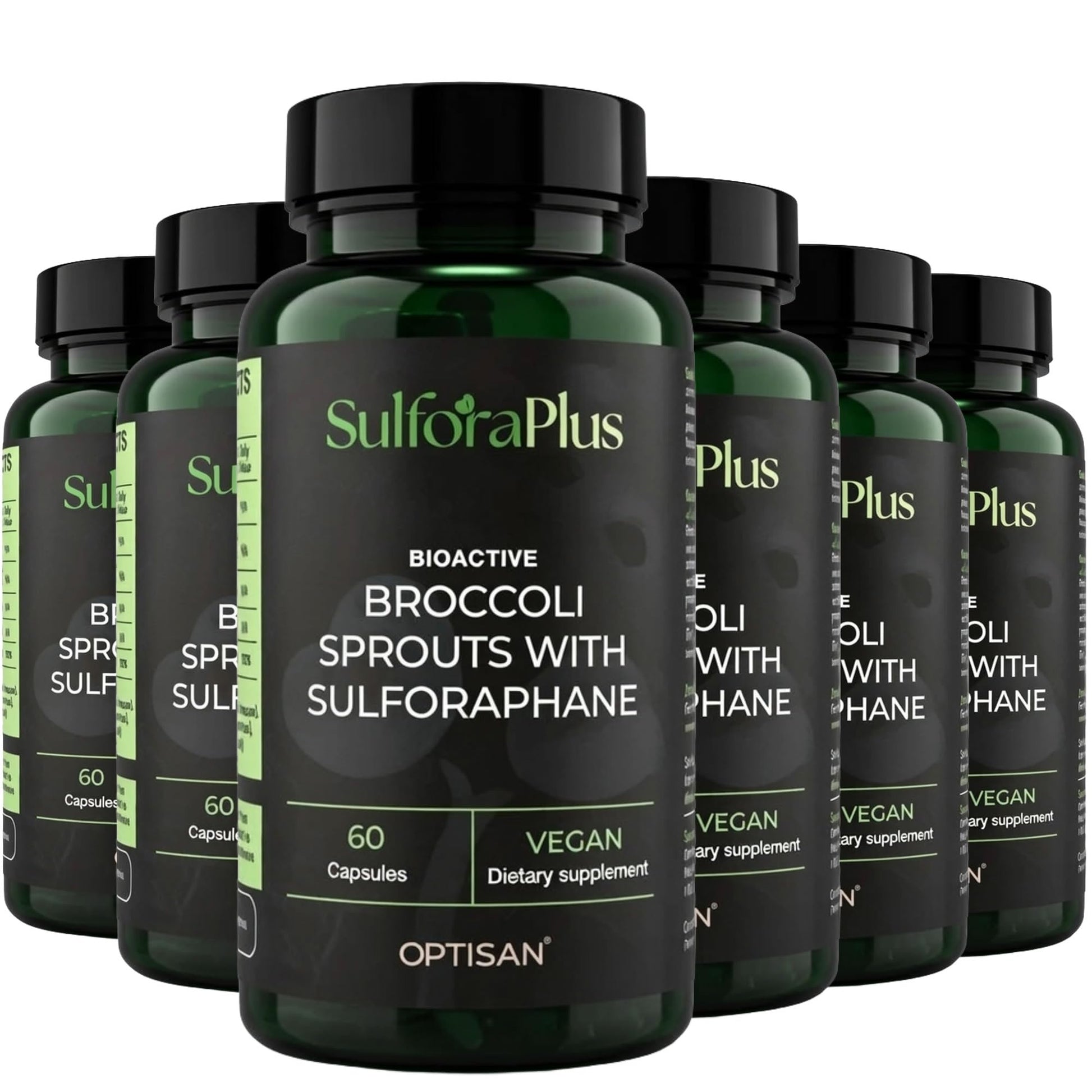Optisan Whole Broccoli Sprout Capsules, 360 Capsules