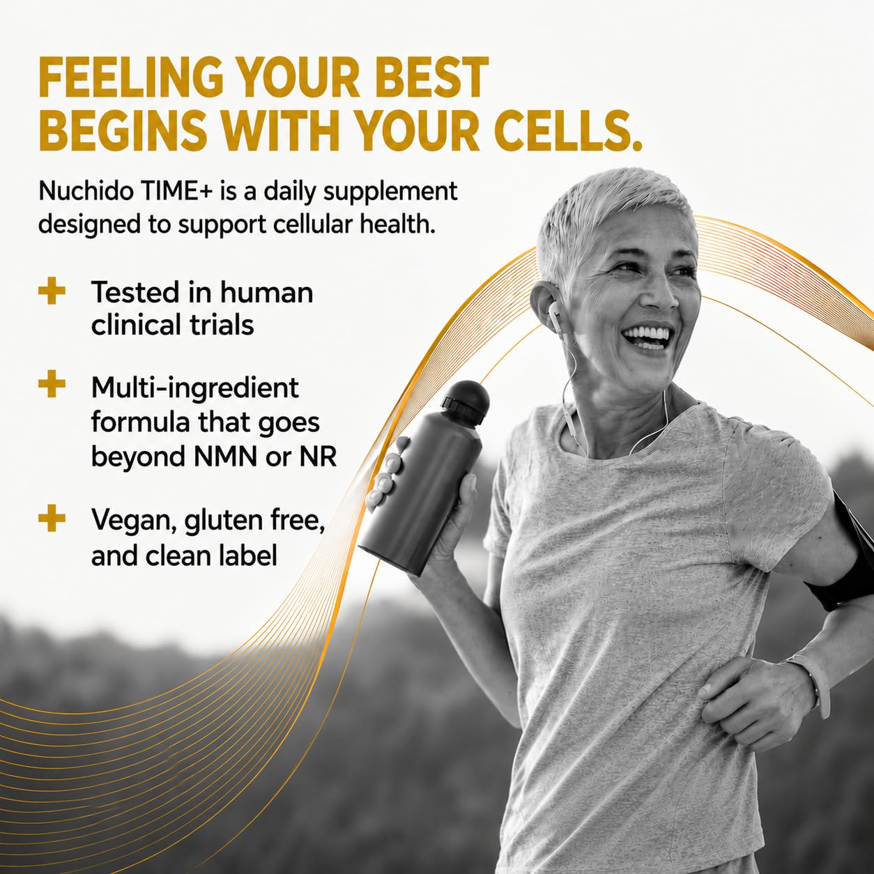 Nuchido Time+ Advanced NAD+ Supplement Capsule 1