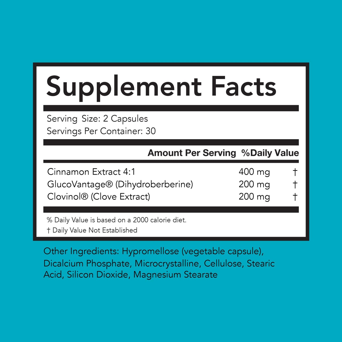 Bright Naturals Glycevia GlucoVantage Dihydroberberine Supplement for Nutrient Regulation and Energy Support - High-Efficacy Sugar Balance Capsules, 60 Count