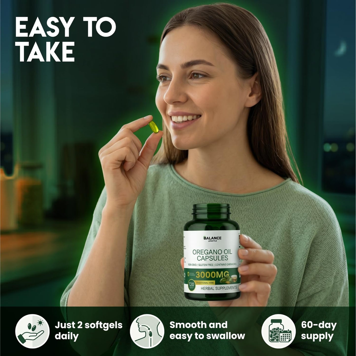 LaSognna Oil of Oregano Softgels 120