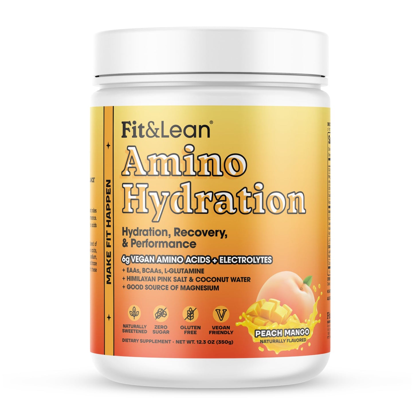 Fit & Lean Amino Hydration Powder, 12.1 Ounce