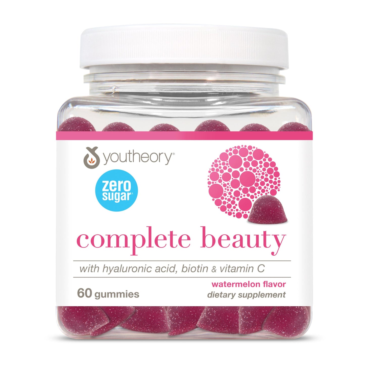 Youtheory Complete Beauty Gummies 60 Gummies