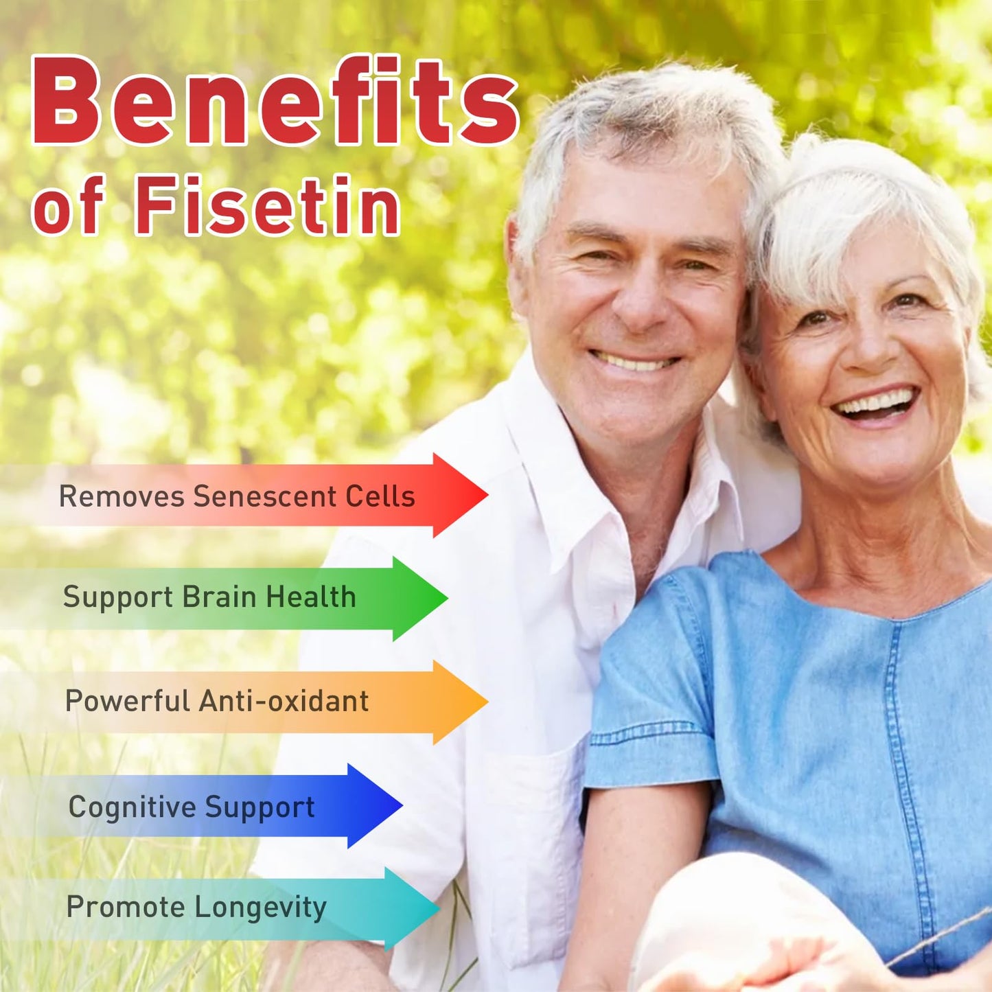 Uarcool Fisetin 2000mg Supplement Capsule, 1 Count