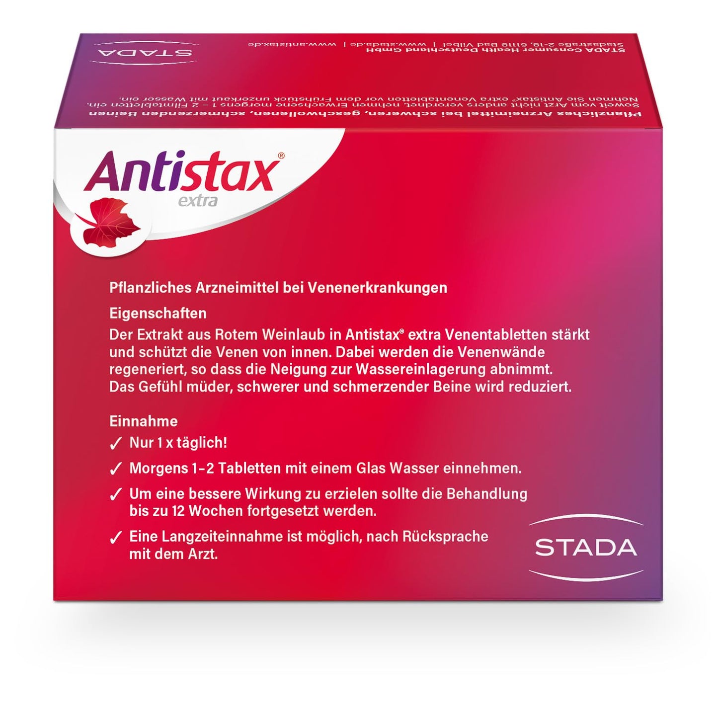 Antistax Extra Strength 90 Tablets