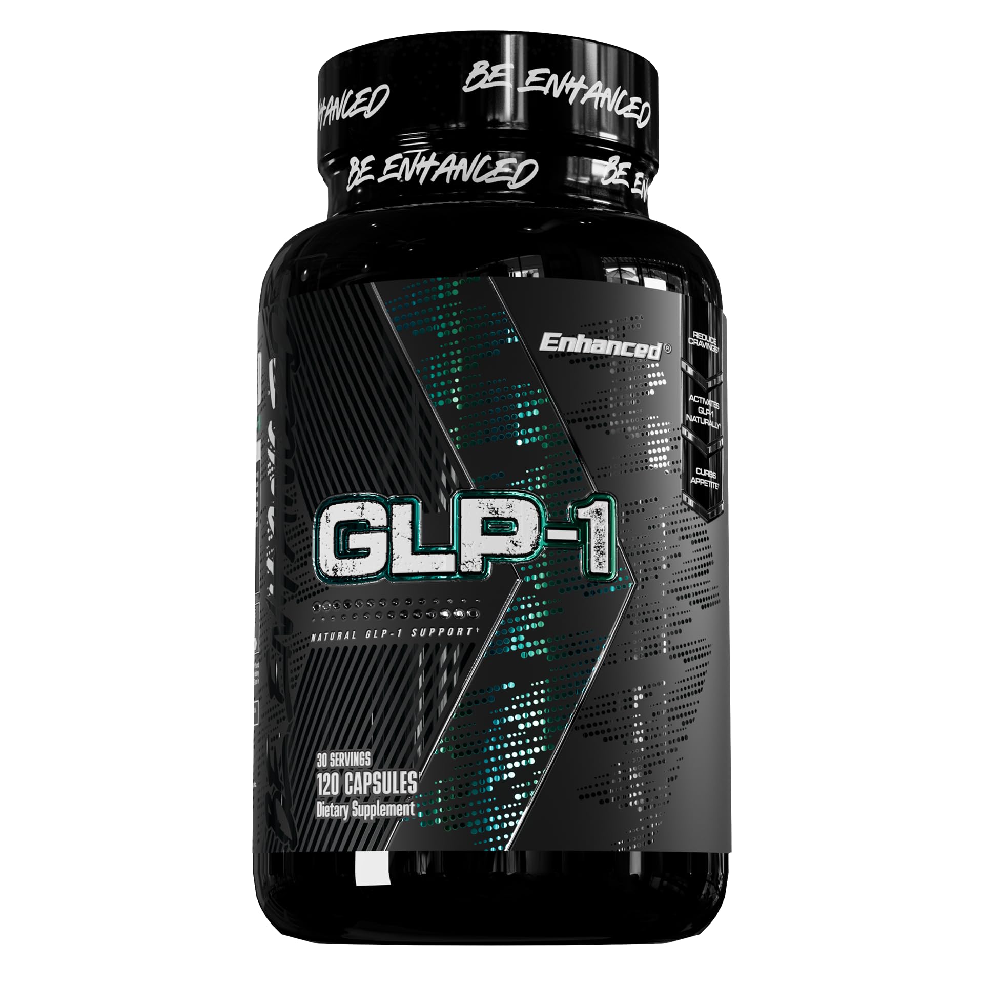 Enhanced GLP-1 Support Supplement Capsules, 120 Count