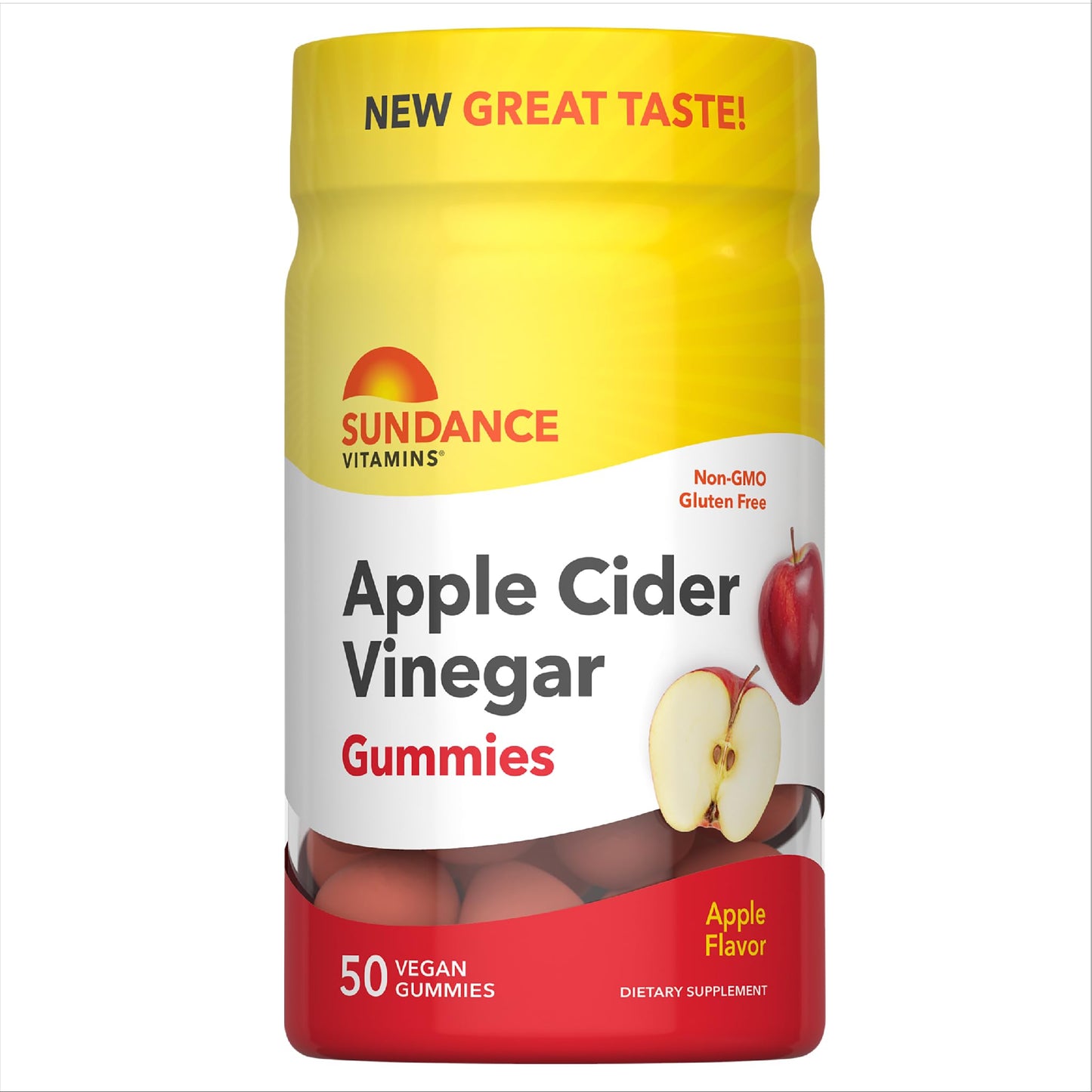 Sundance Apple Cider Vinegar Gummies 50 Count