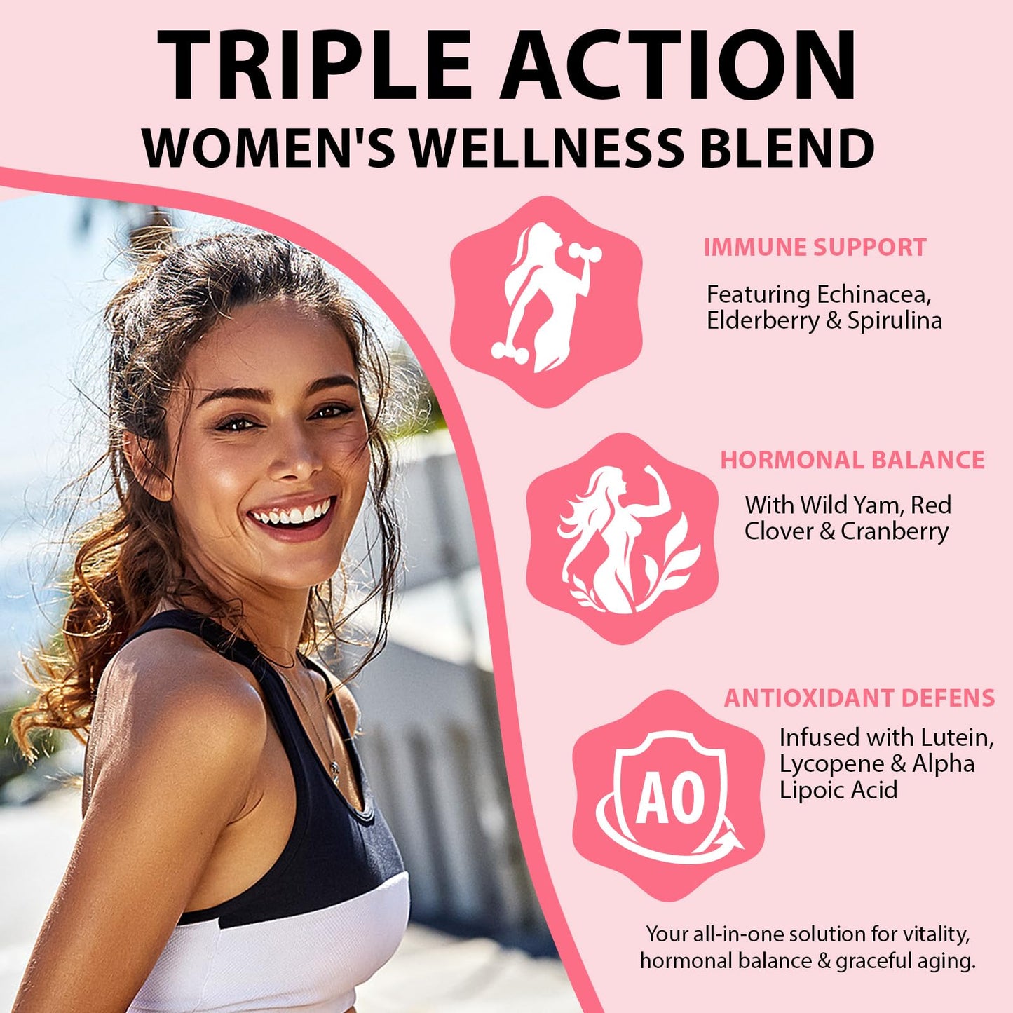 DCTTVHVD Multivitamin Gummies for Women, 60 Gummies