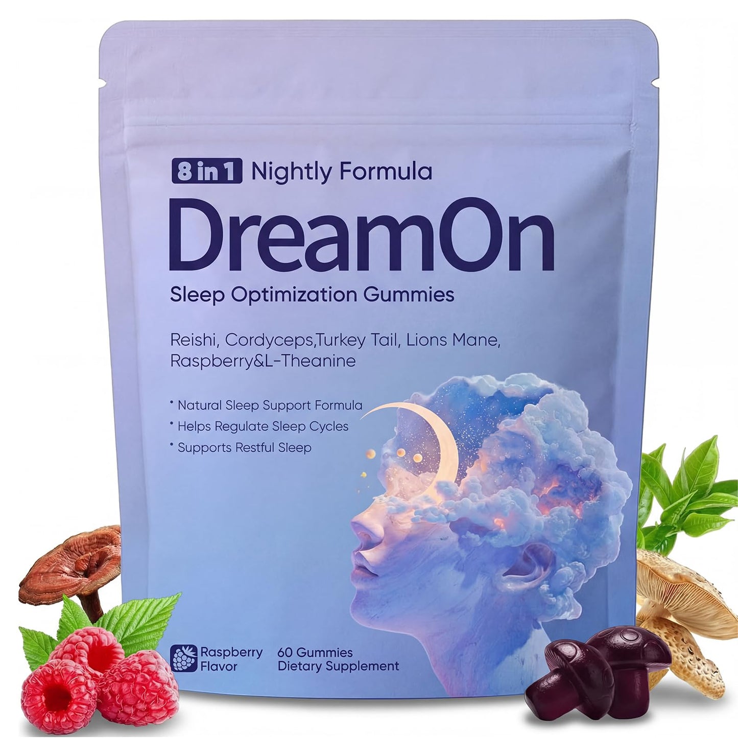 TOGOLIUN DreamOn Sleep Optimization Gummies, 60 Gummies