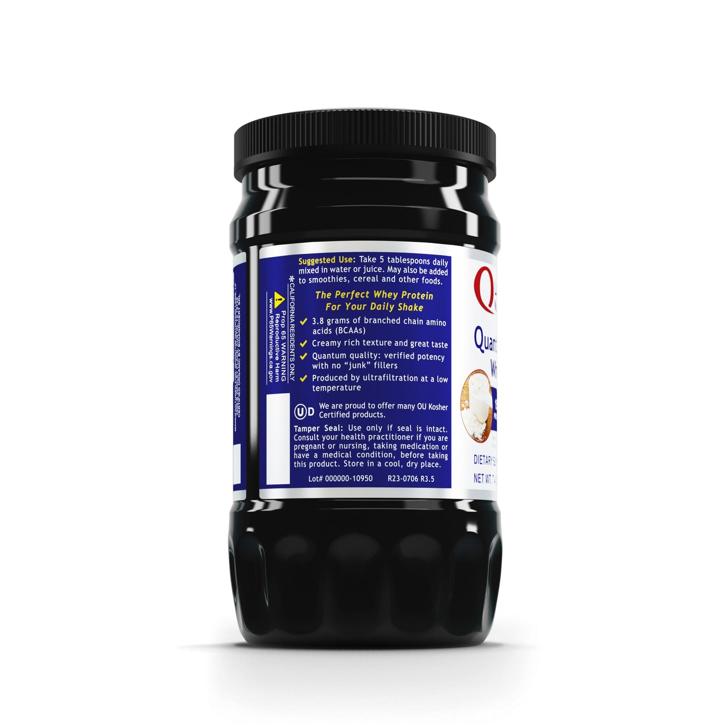Quantum Nutrition Whey Protein Powder 7.4 Oz