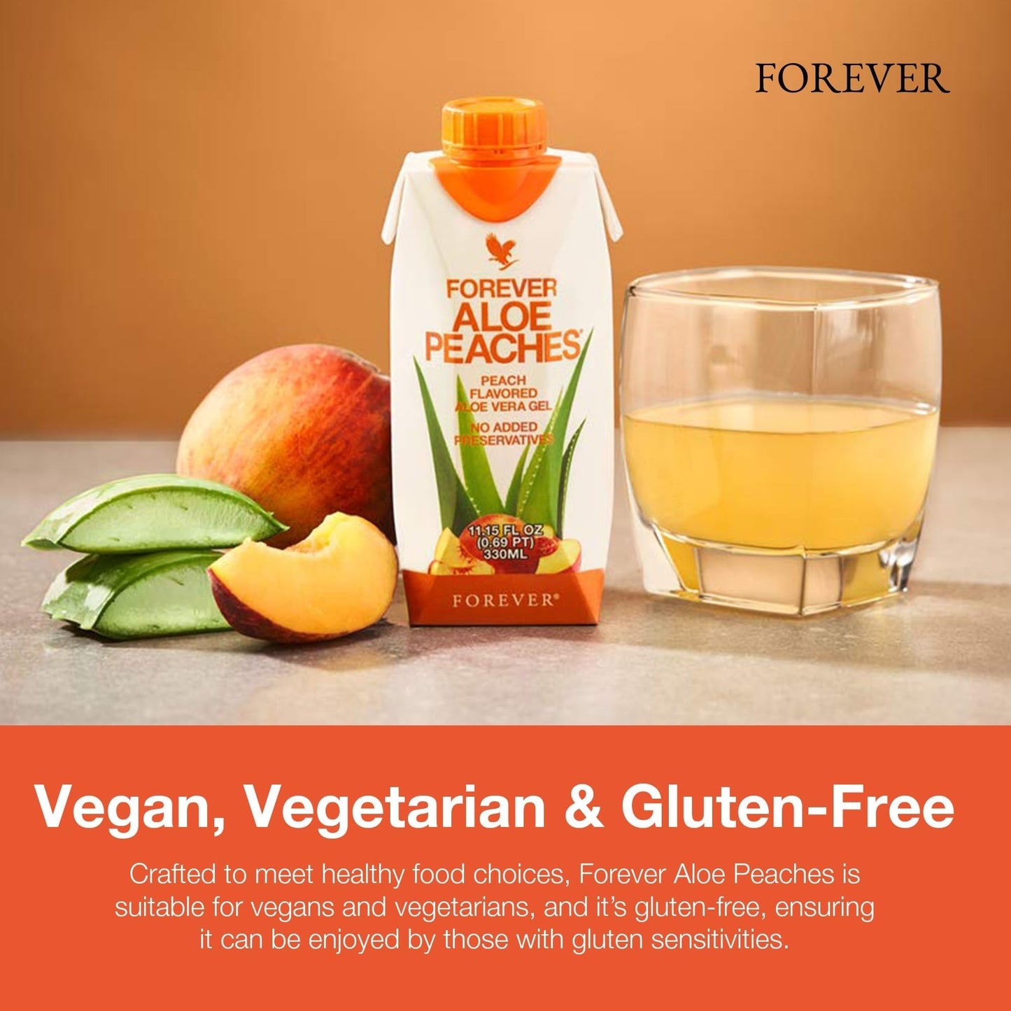 Forever Living Products Forever Aloe Peaches Softgels 6 Count