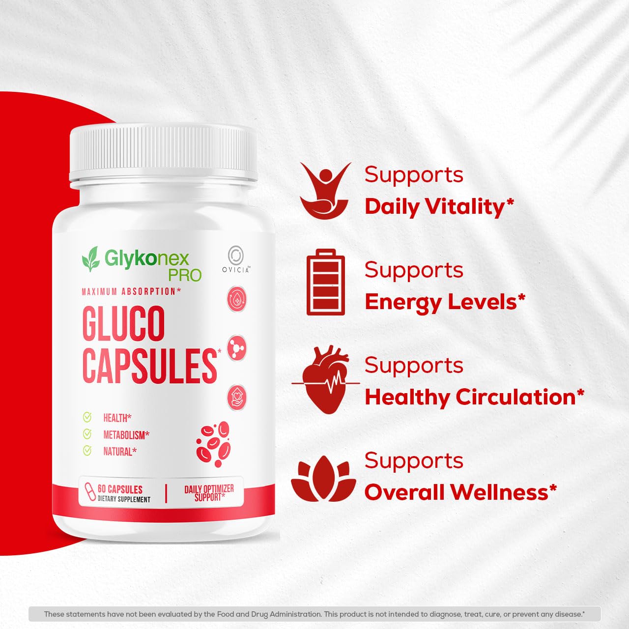 OVICIA Gluco Capsules 60 Capsules