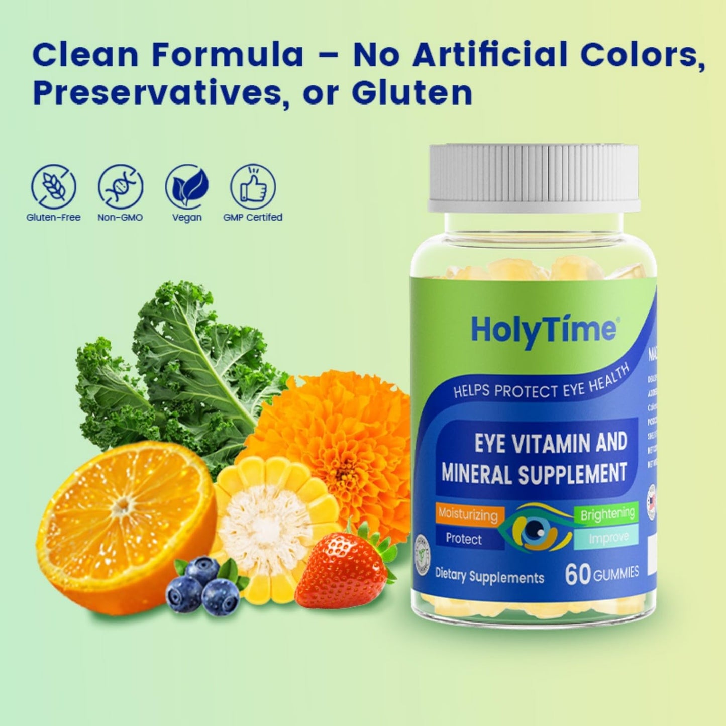 HolyTime Lutein Gummies 180 Gummies