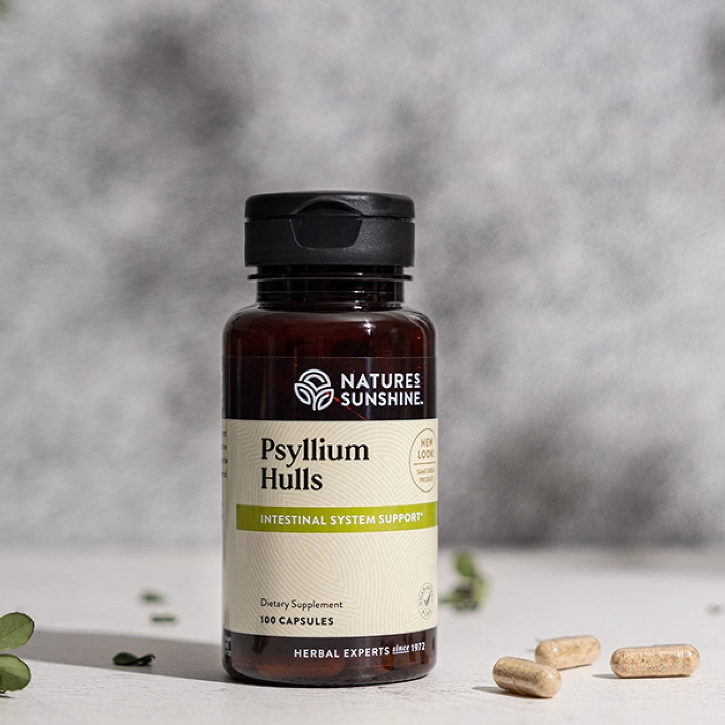 Nature's Sunshine Psyllium Hull Capsules 100 Count