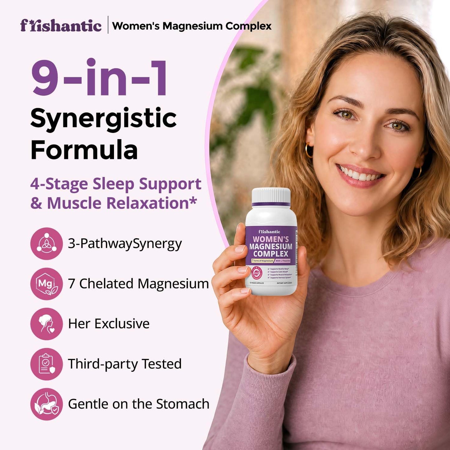 Frishantic Magnesium Complex for Women Capsules 120