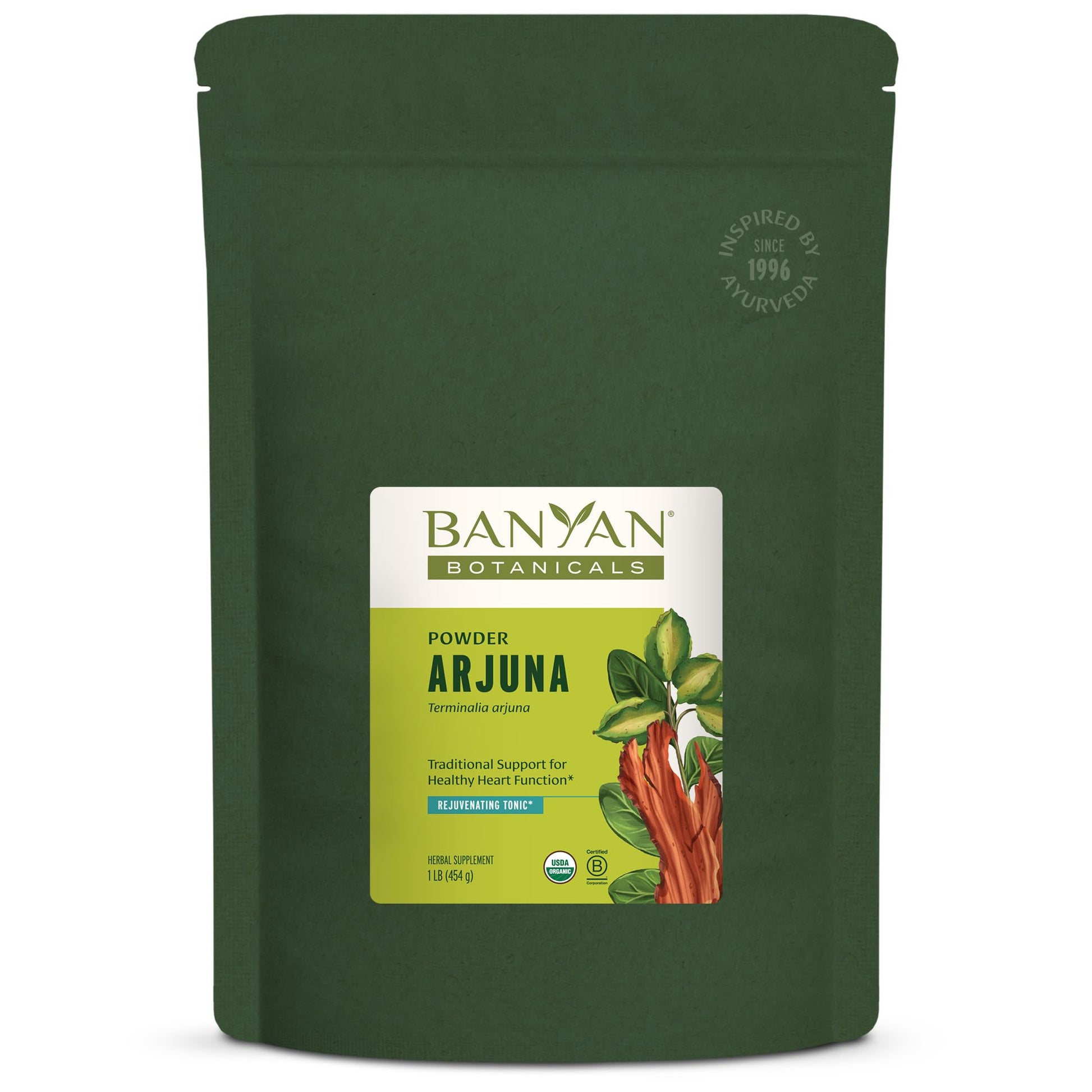 Banyan Botanicals Arjuna Bark Powder, 16 oz