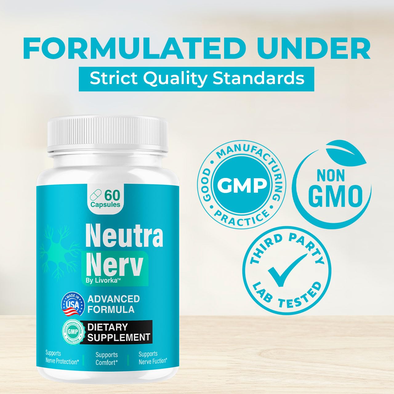 LIVORKA Neutra Nerv Capsules 120 Capsules
