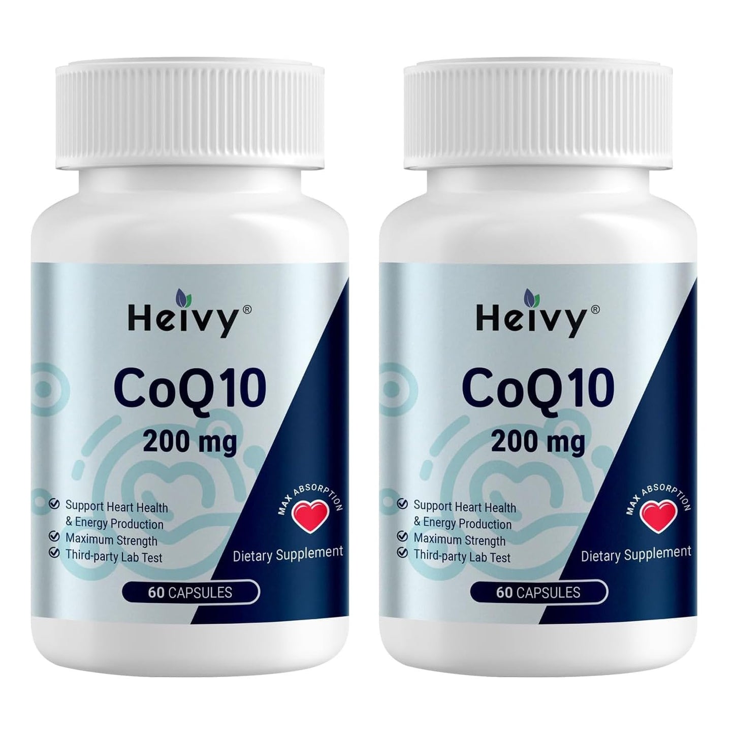 Heivy CoQ10 200mg Capsule, 60 Capsules