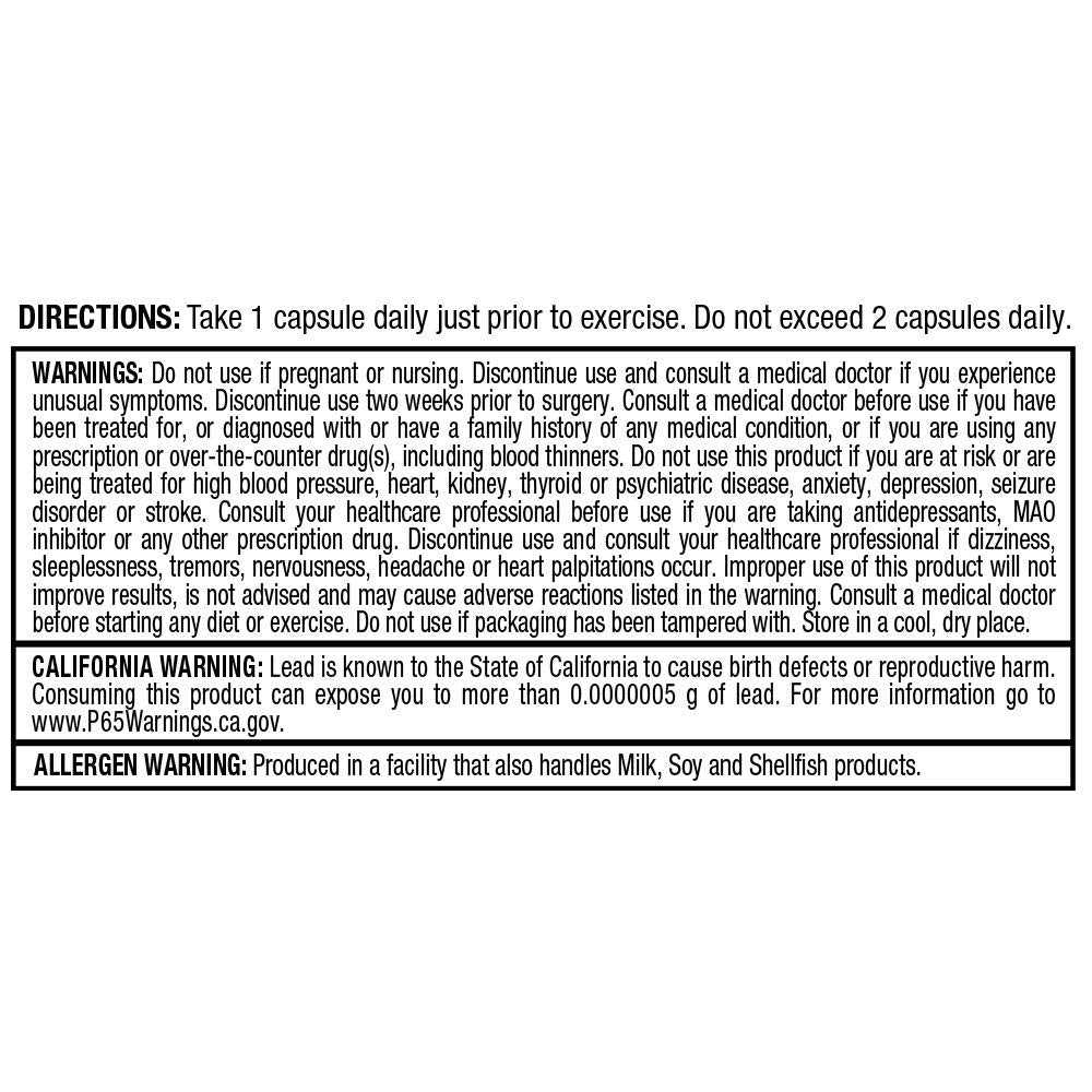 ALLMAX Yohimbine + Rauwolscine Capsules, 60 Capsules