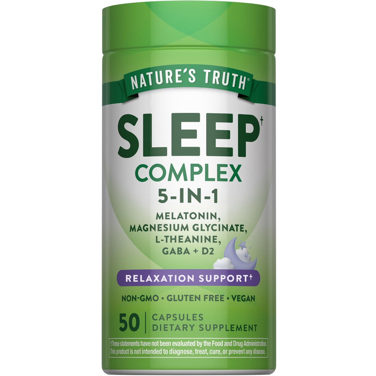 Nature's Truth Melatonin Complex Capsule, 50 Count