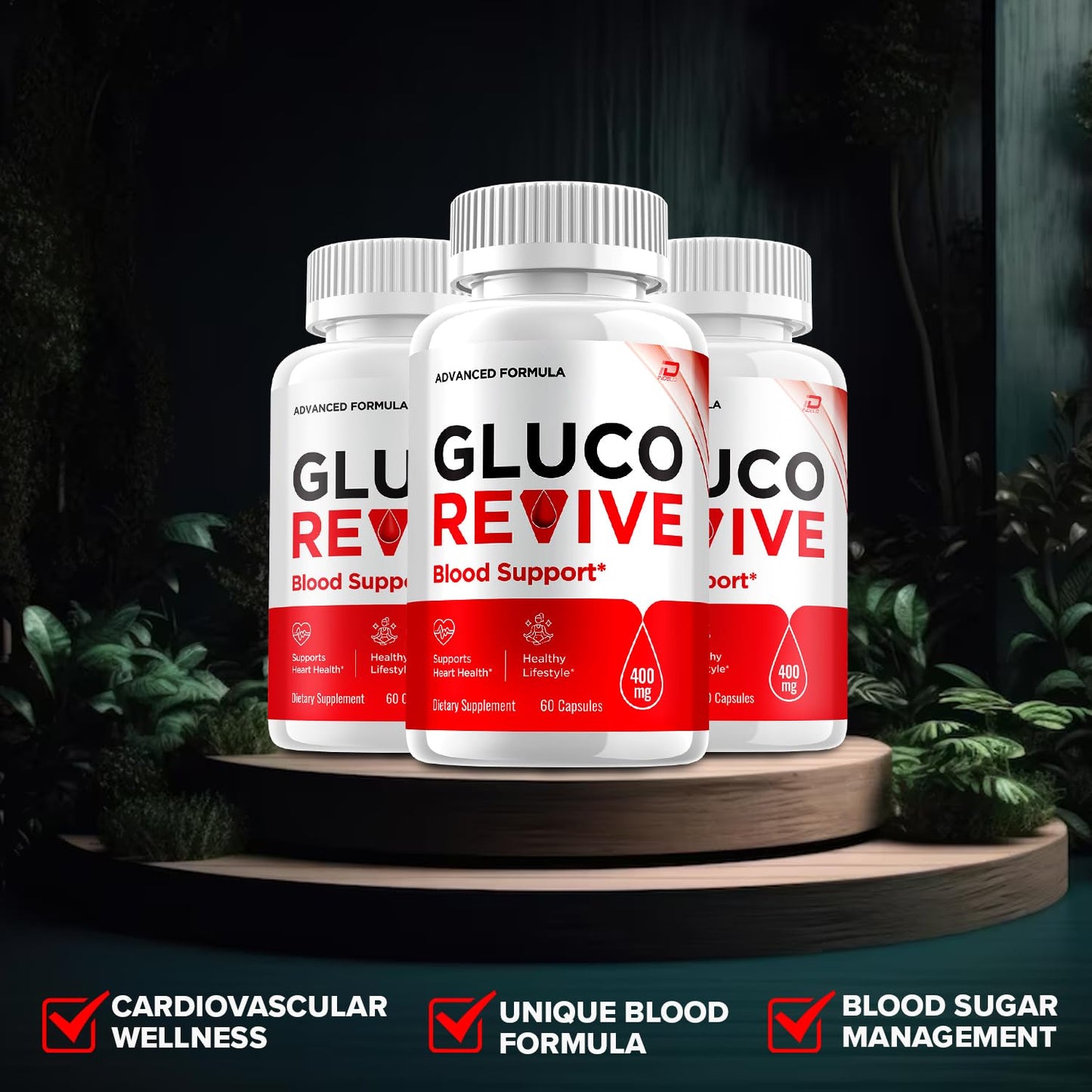 Indelo GlucoRevive Capsules 120 Capsules
