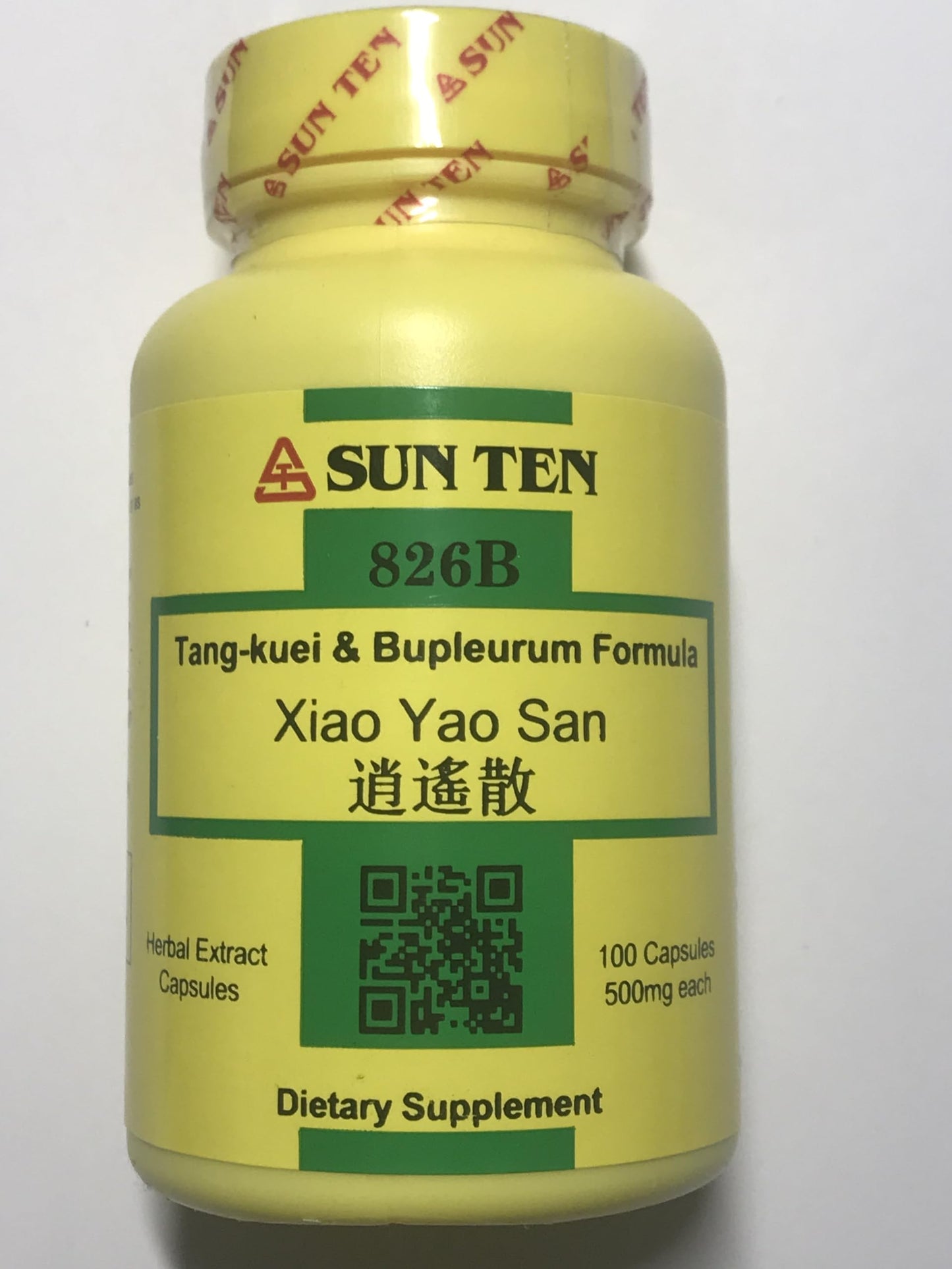Sun Ten Tang-Kuei and Bupleurum Formula Xiao Yao San Capsules 100