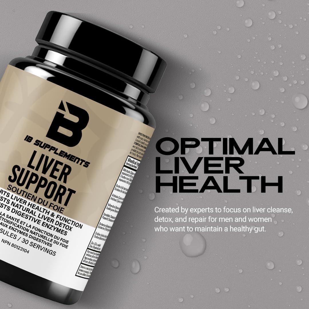 Iron Brothers Supplements Liver Support & Detox Supplement, 60 Capsules