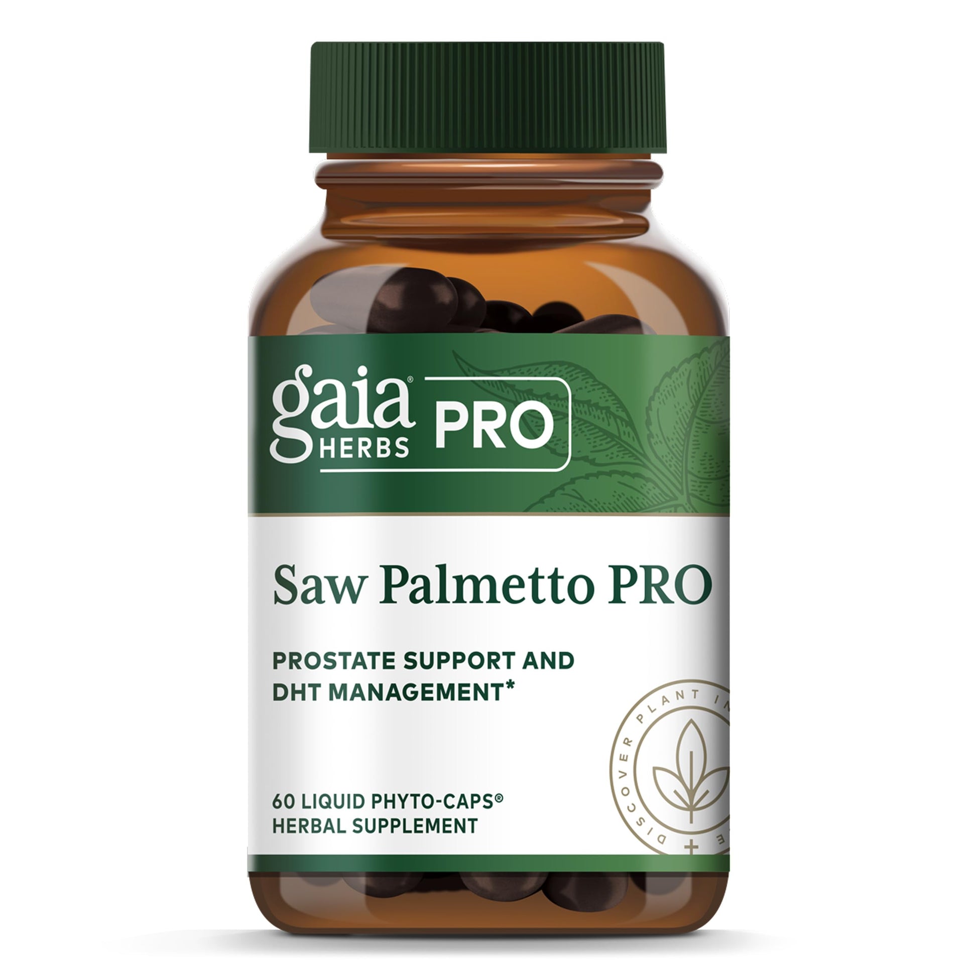 Gaia Herbs PRO Saw Palmetto PRO Capsule 60 Count