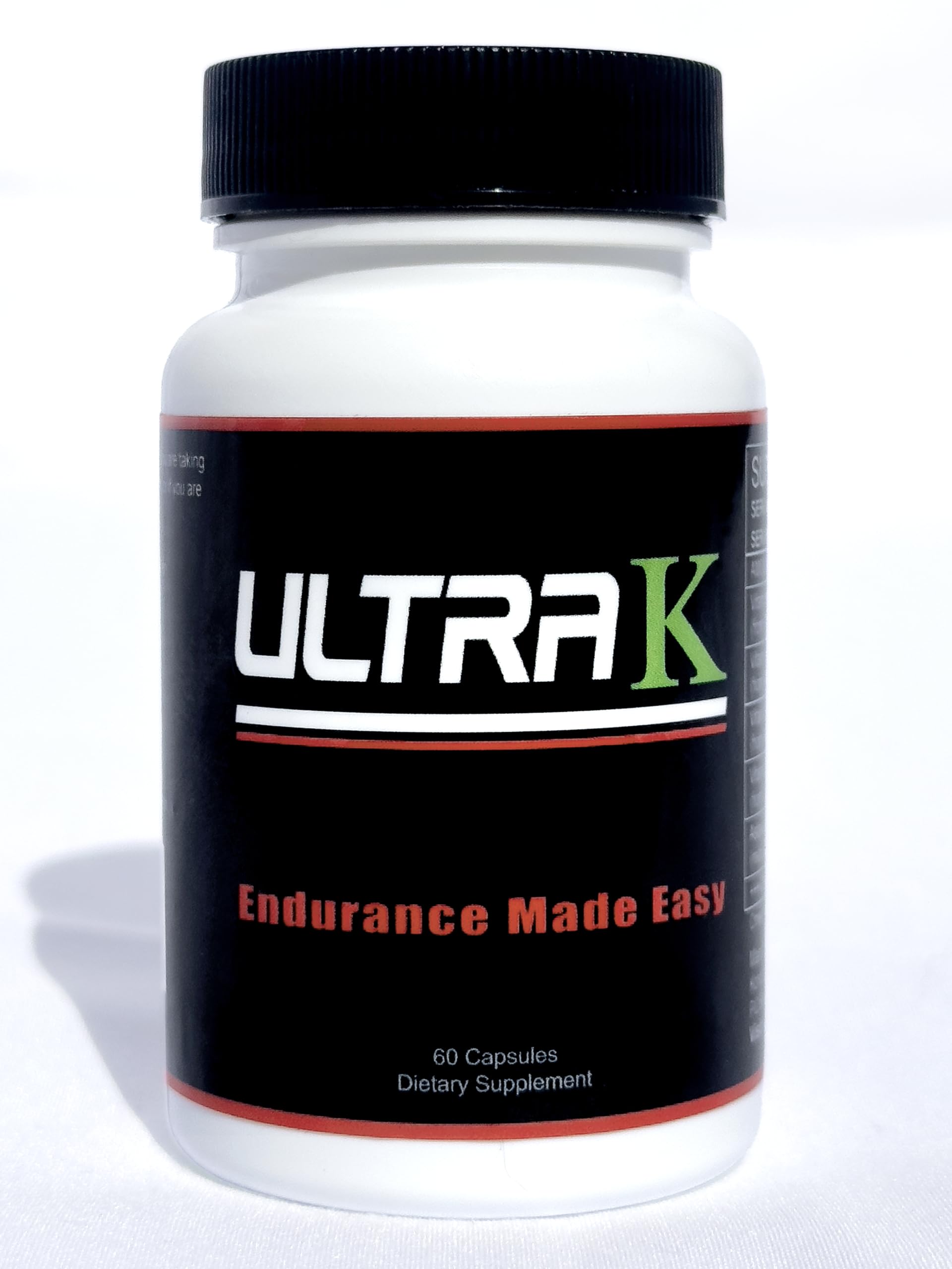 Ultra K High Intensity Training Supplement for Endurance Athletes Capsule 60 Count