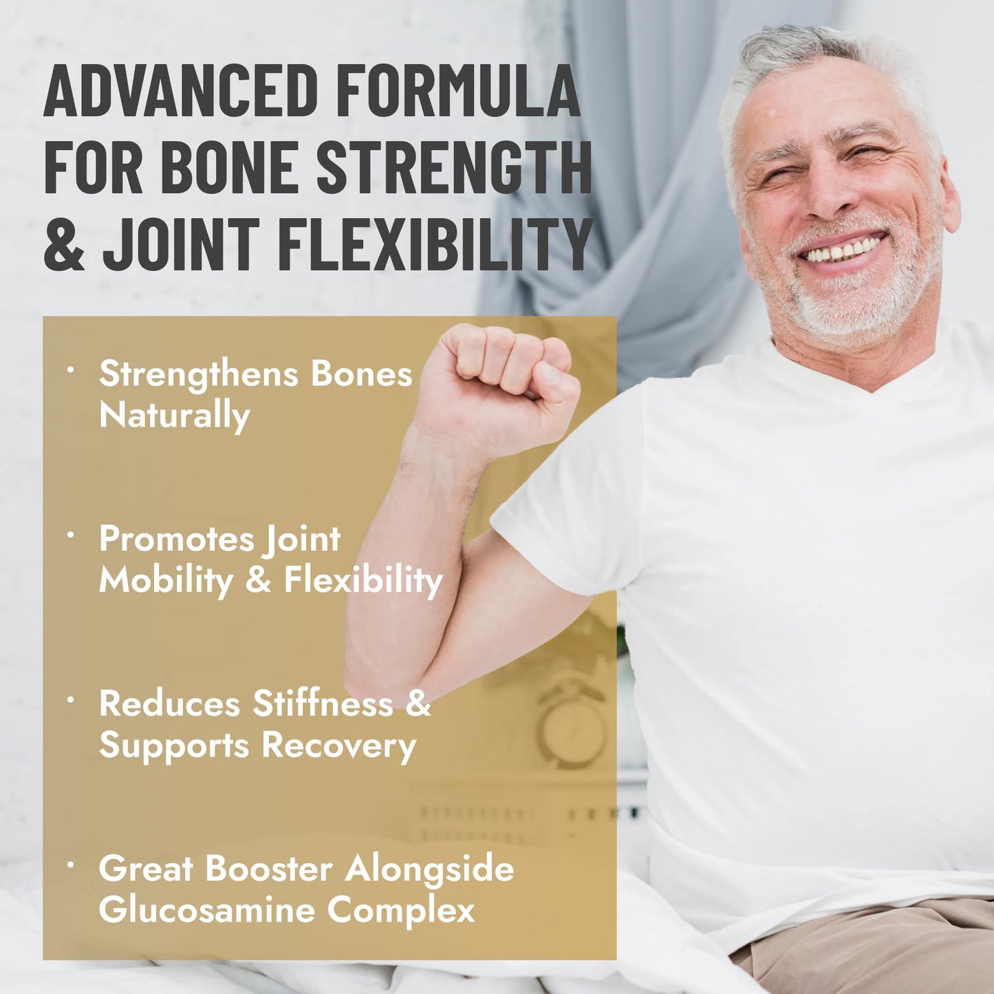 40+ MUSCLE BONE JOINT ADVANCED SUPPORT Muscle Bone Joint Support 60 Capsules
