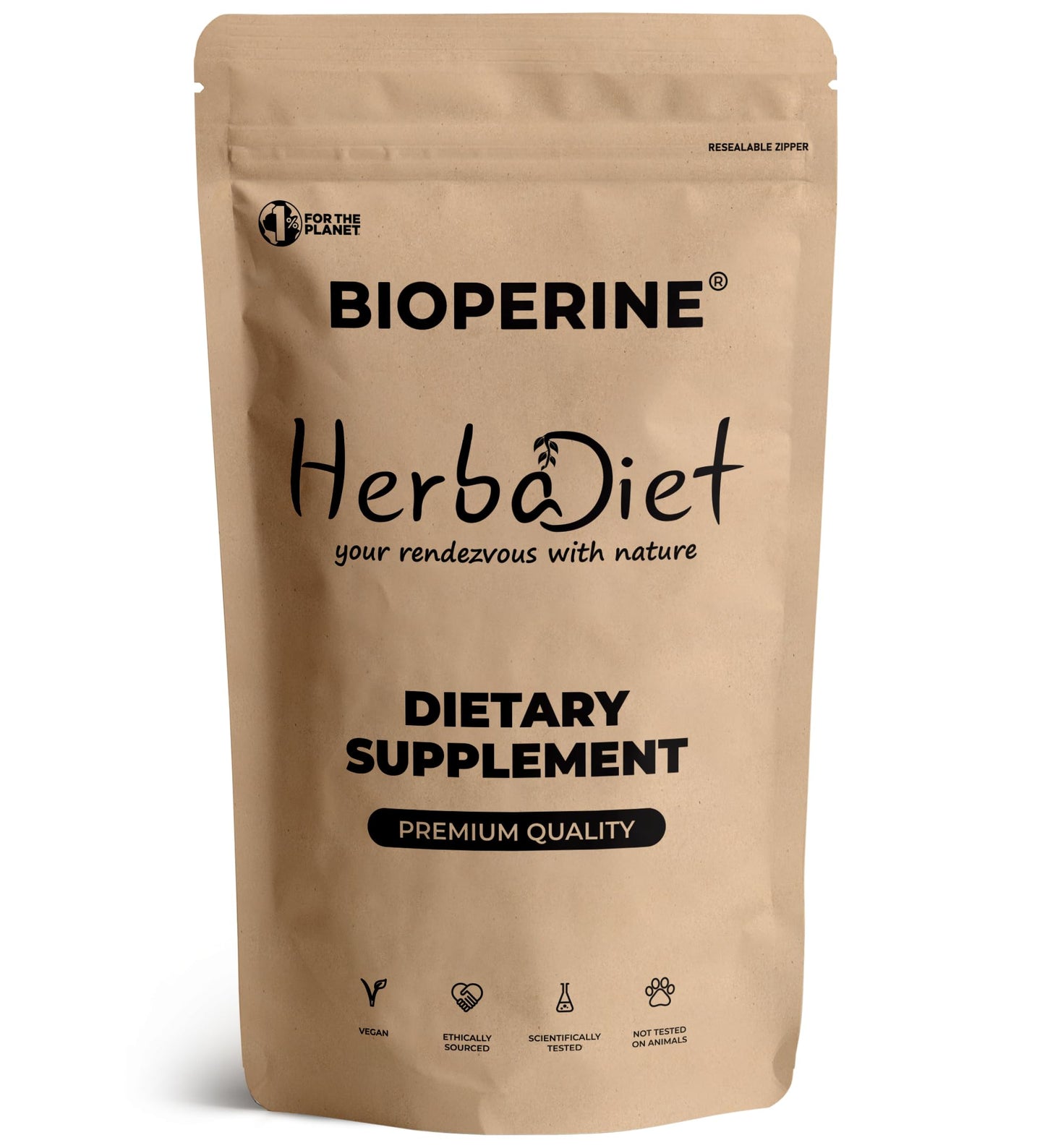 Herbadiet Bioperine Powder 0.5 oz