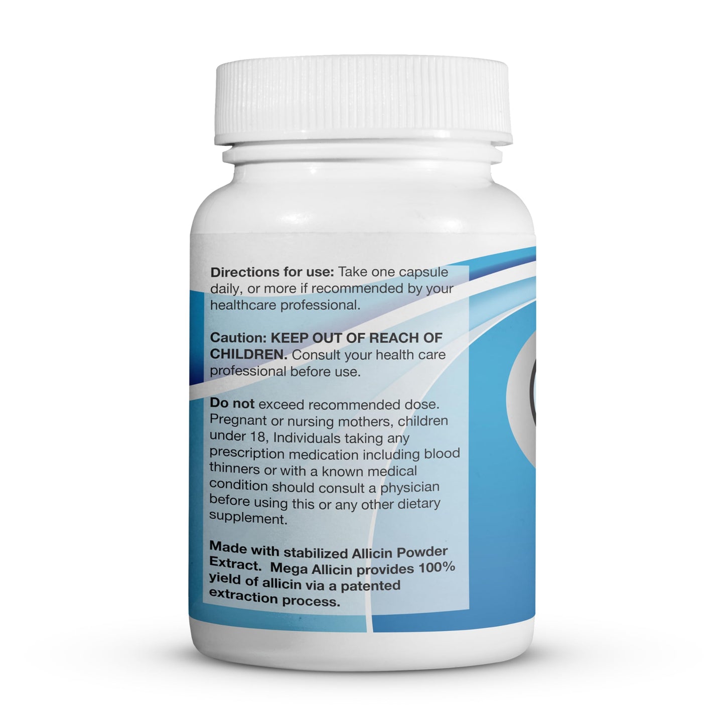 BuyNaturally Potent Allicin Odor Controlled Garlic Supplement by Mega Allicin Capsules, 90 Count