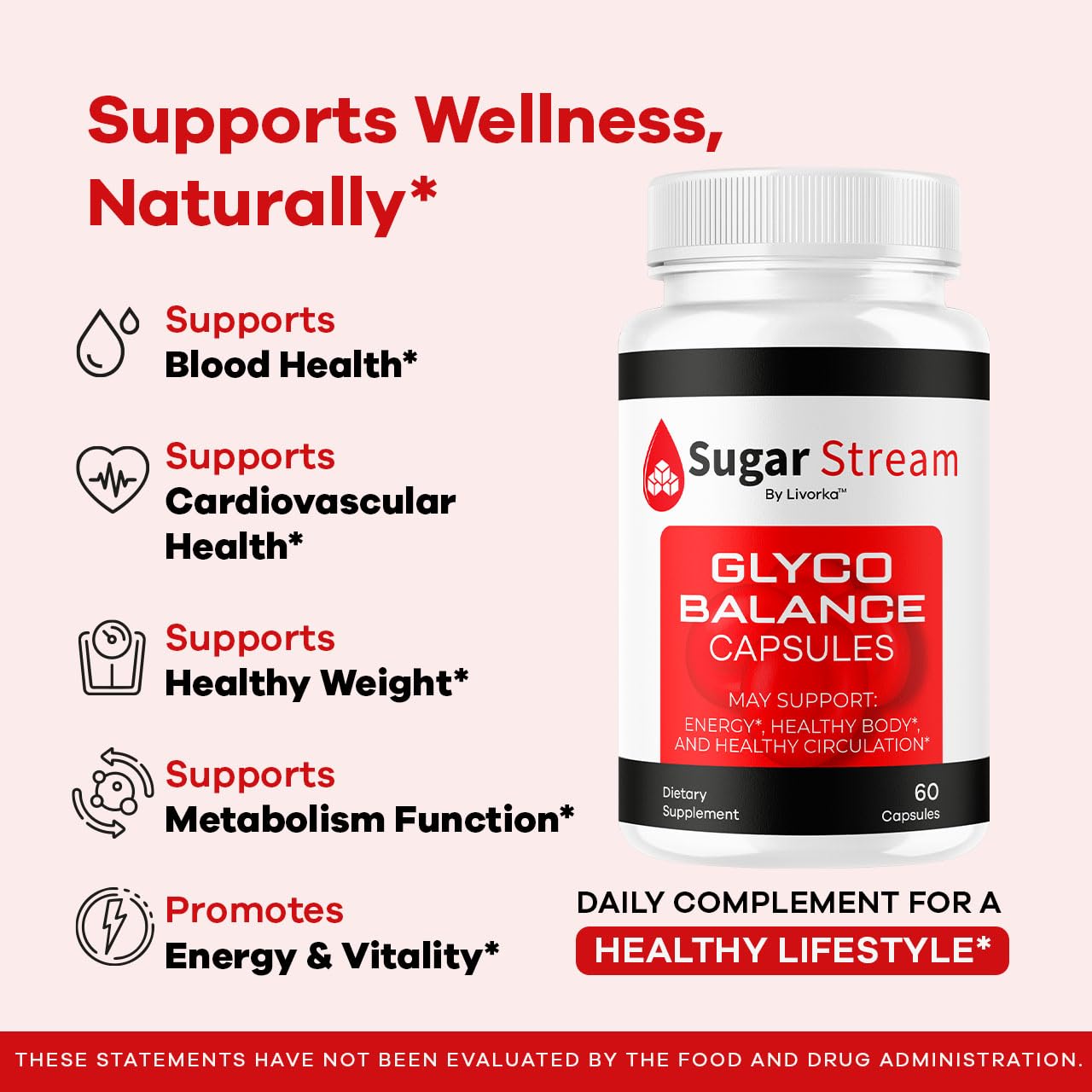 LIVORKA SugarStream Capsules 180