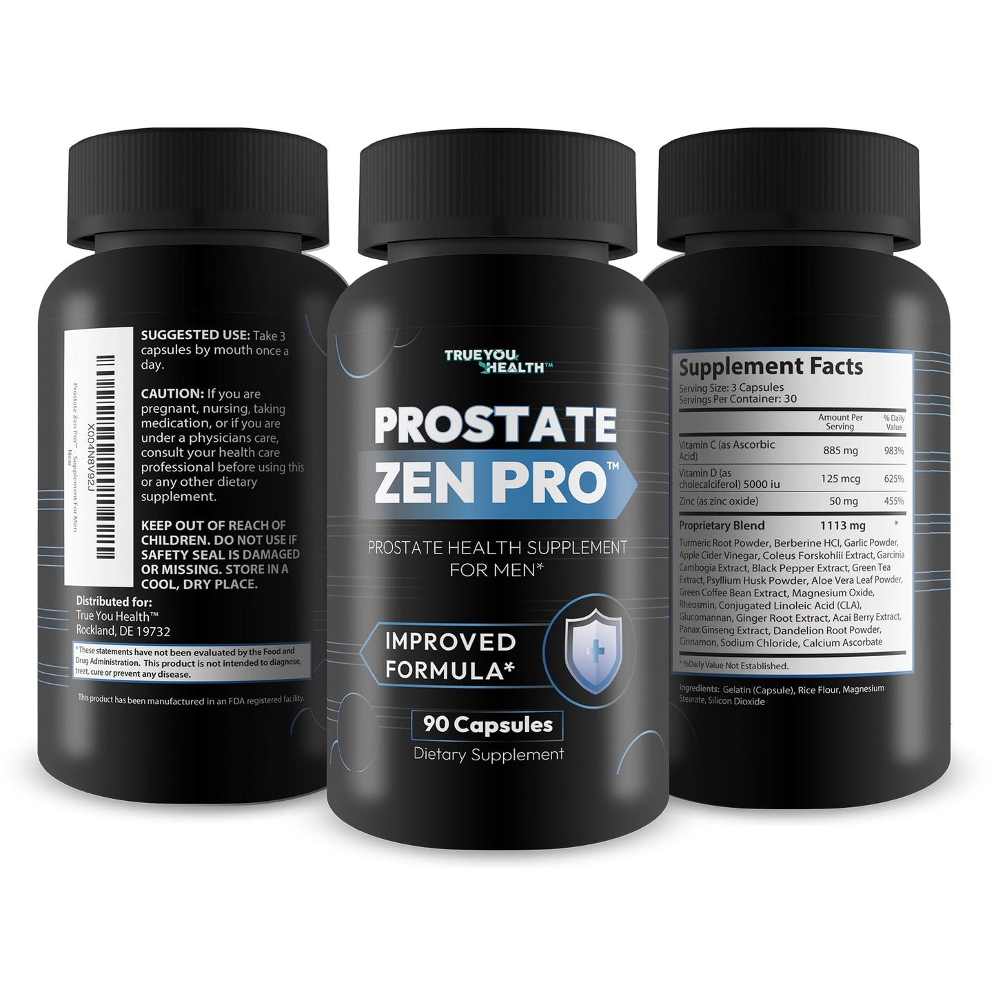 True You Health Prostate Zen Pro 90 Capsules