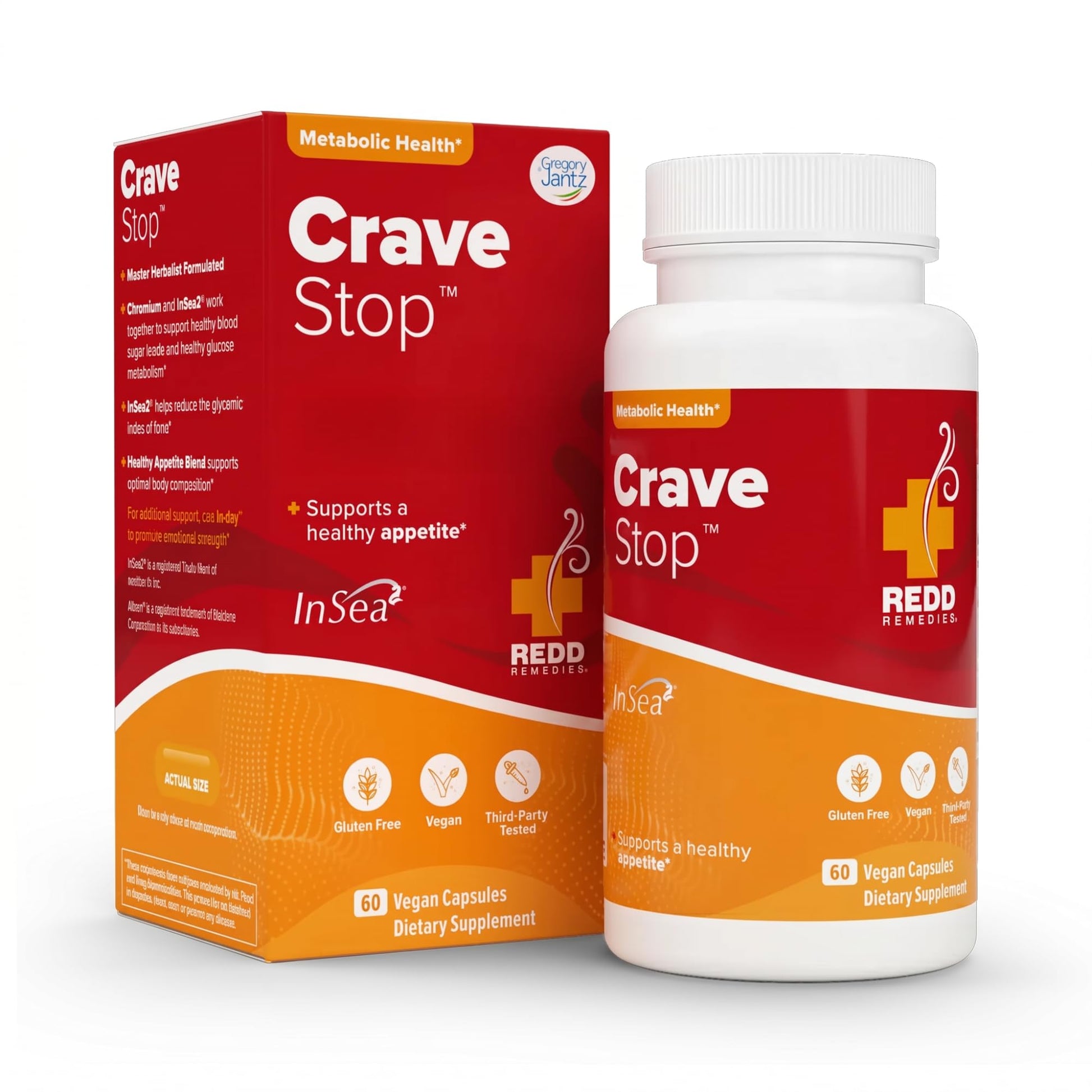 Redd Remedies Crave Stop Capsule 60 Count
