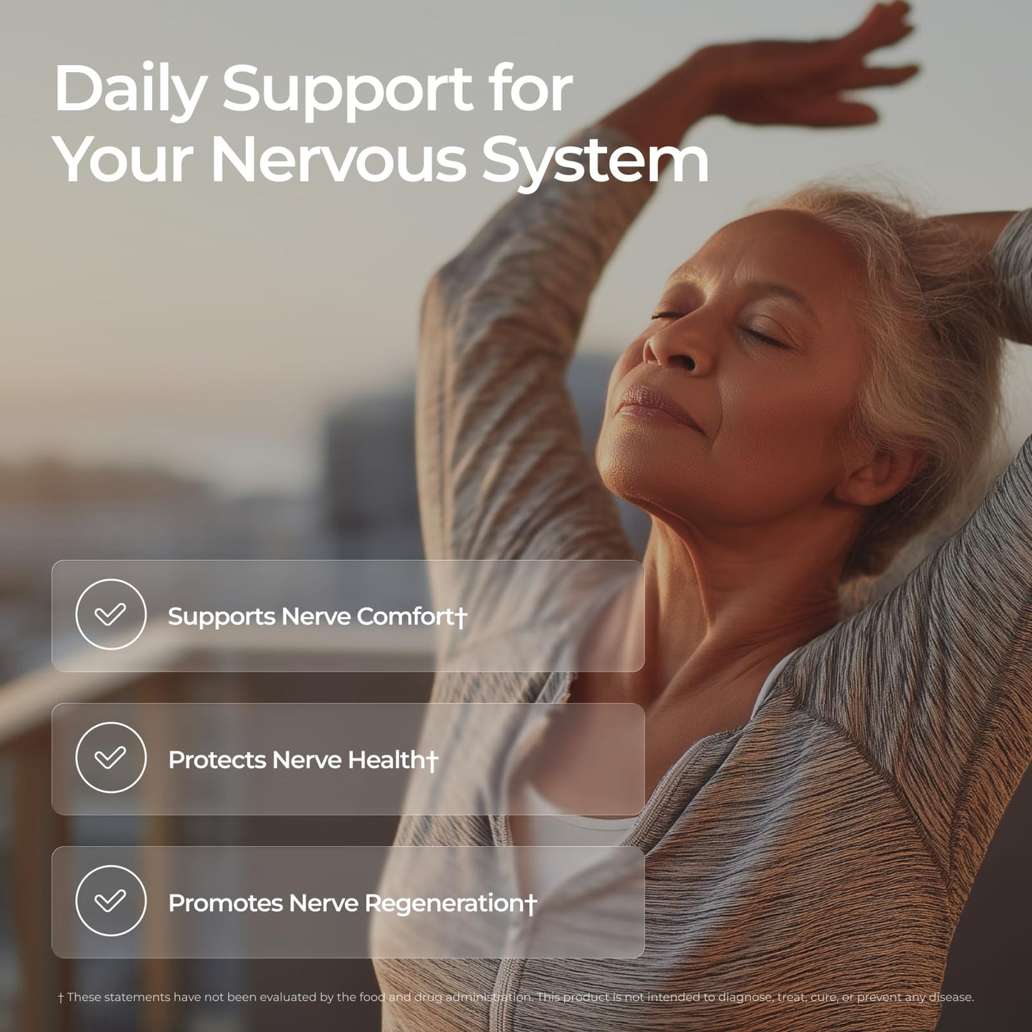 Livingood Daily 12-in-1 Nerve Support Supplement Capsules, 60 Count