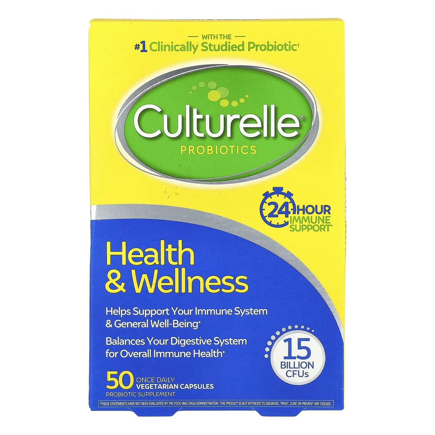 Culturelle Health & Wellness Immune Caplets 90