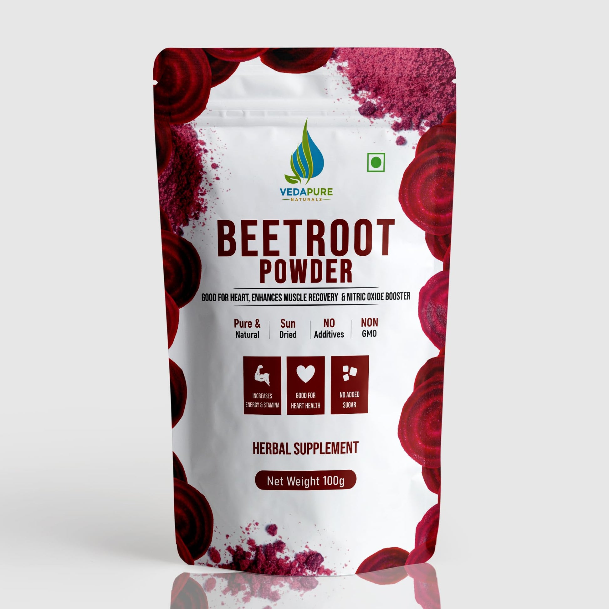 VEDAPURE Beet Root Powder (3.5 oz)