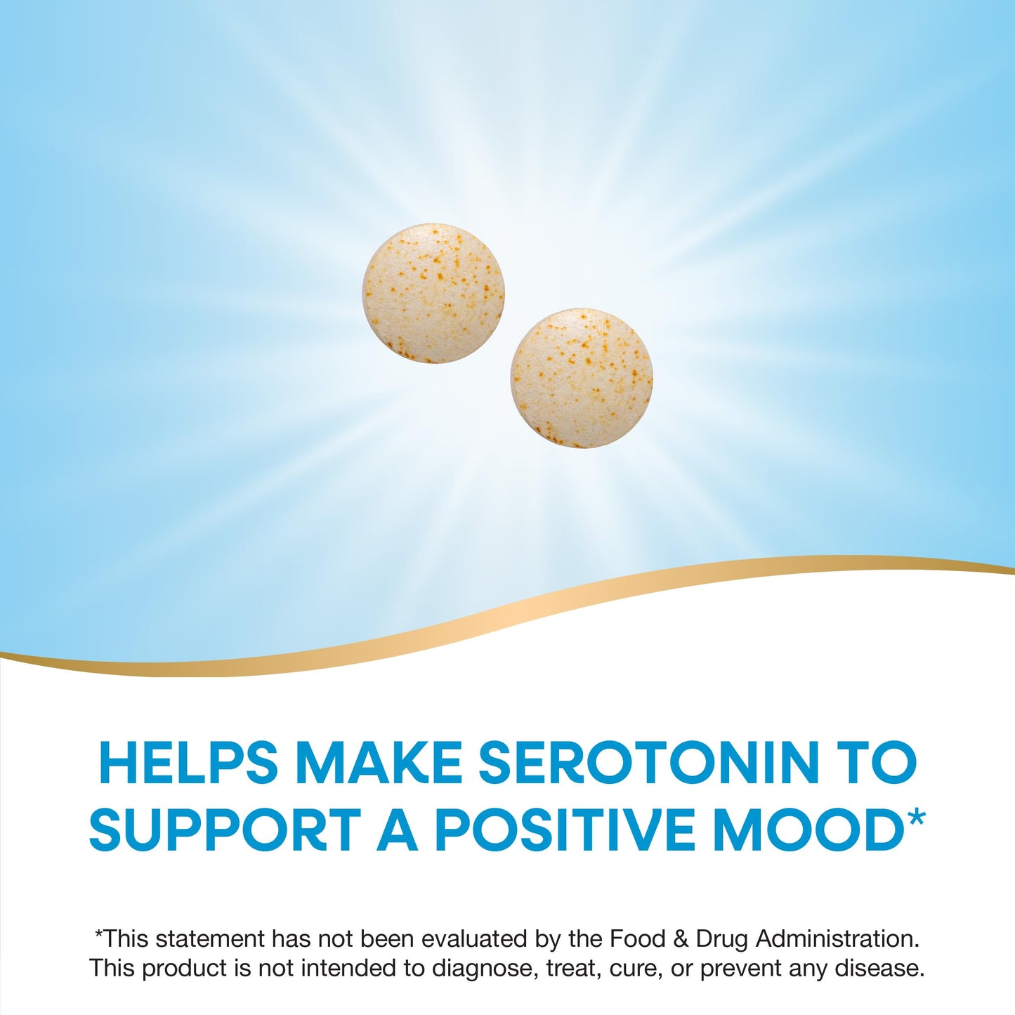 Nature's Way 5-HTP, L-5-Hydroxytryptophan, Helps Make Serotonin to Promote a Positive Outlook*, Vitamin B6, Vitamin C, Griffonia Bean Extract, 30 Tablets