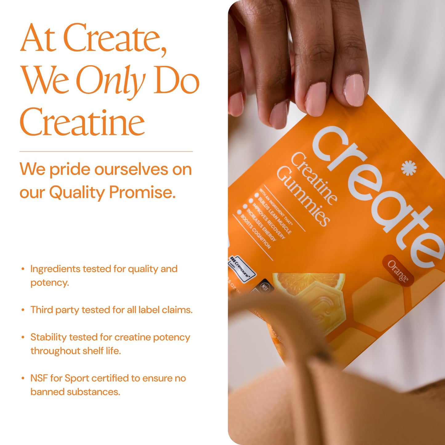 Create Creatine Gummies 90 Gummies