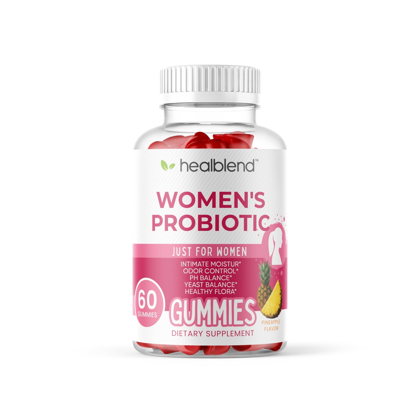 Healblend Women's Probiotic Gummies 60 Count